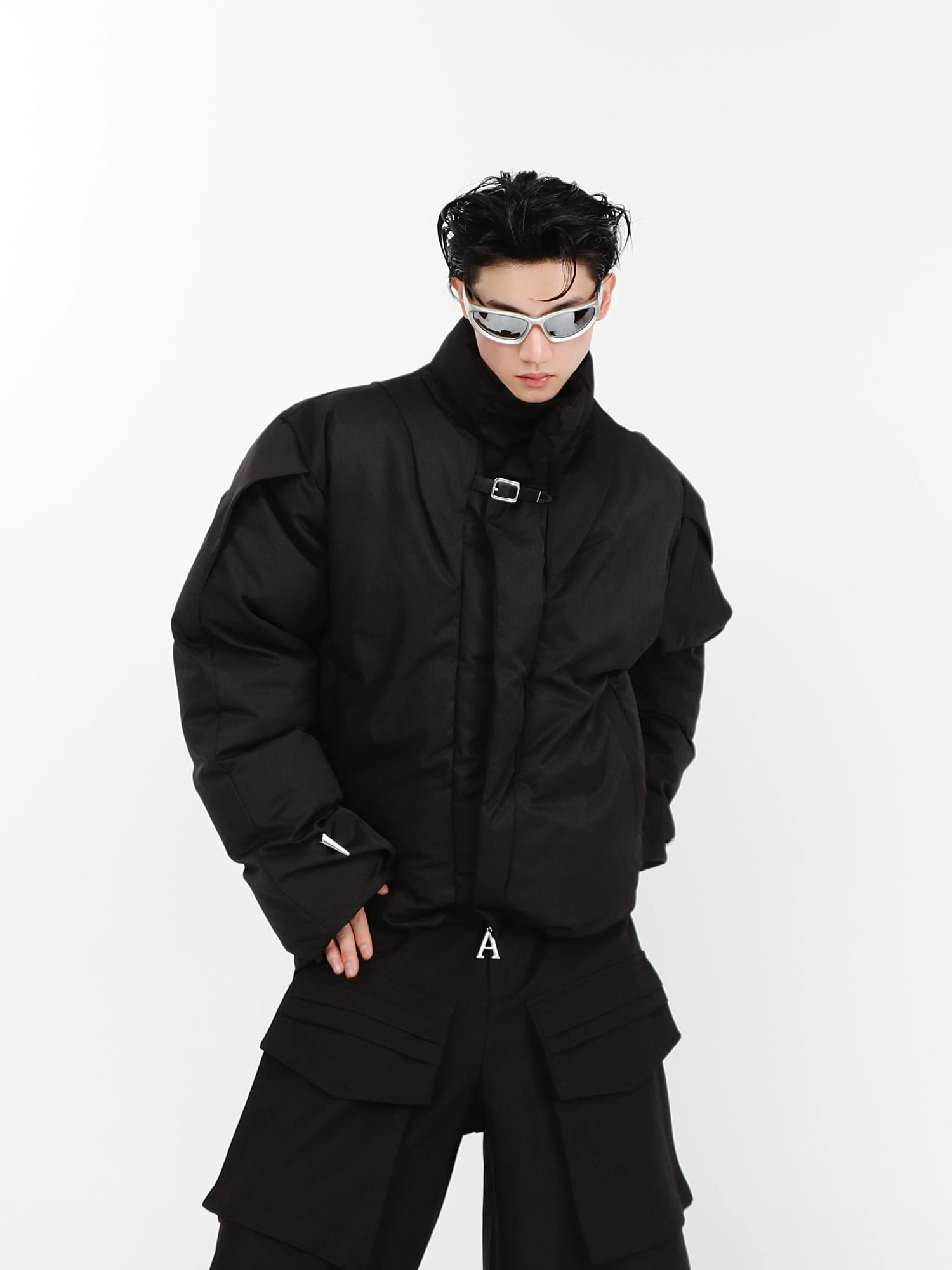 【ARGUECULTURE】Architectural Padded Jacket
