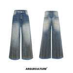 【ARGUECULTURE】Vintage Dual-Layer Denim Pants
