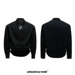 【ARGUECULTURE】Azure Desire Layered Zip Sweat