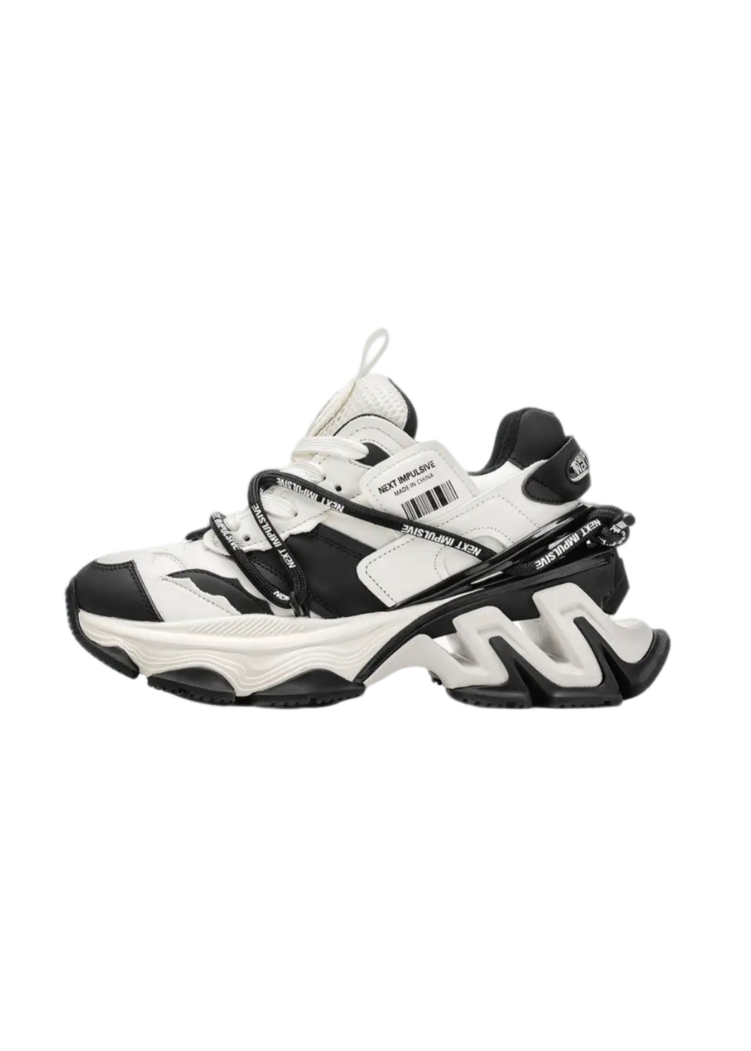 【NEXT IMPULSIVE】Impulse Series Dad Shoes Black/White