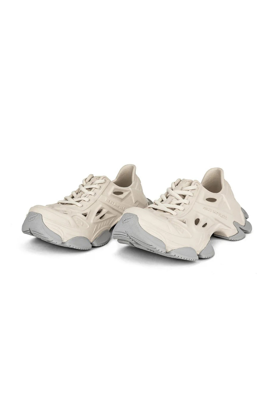 【NEXT IMPULSIVE】Time Space Series-Dad Crocs Shoes Beige