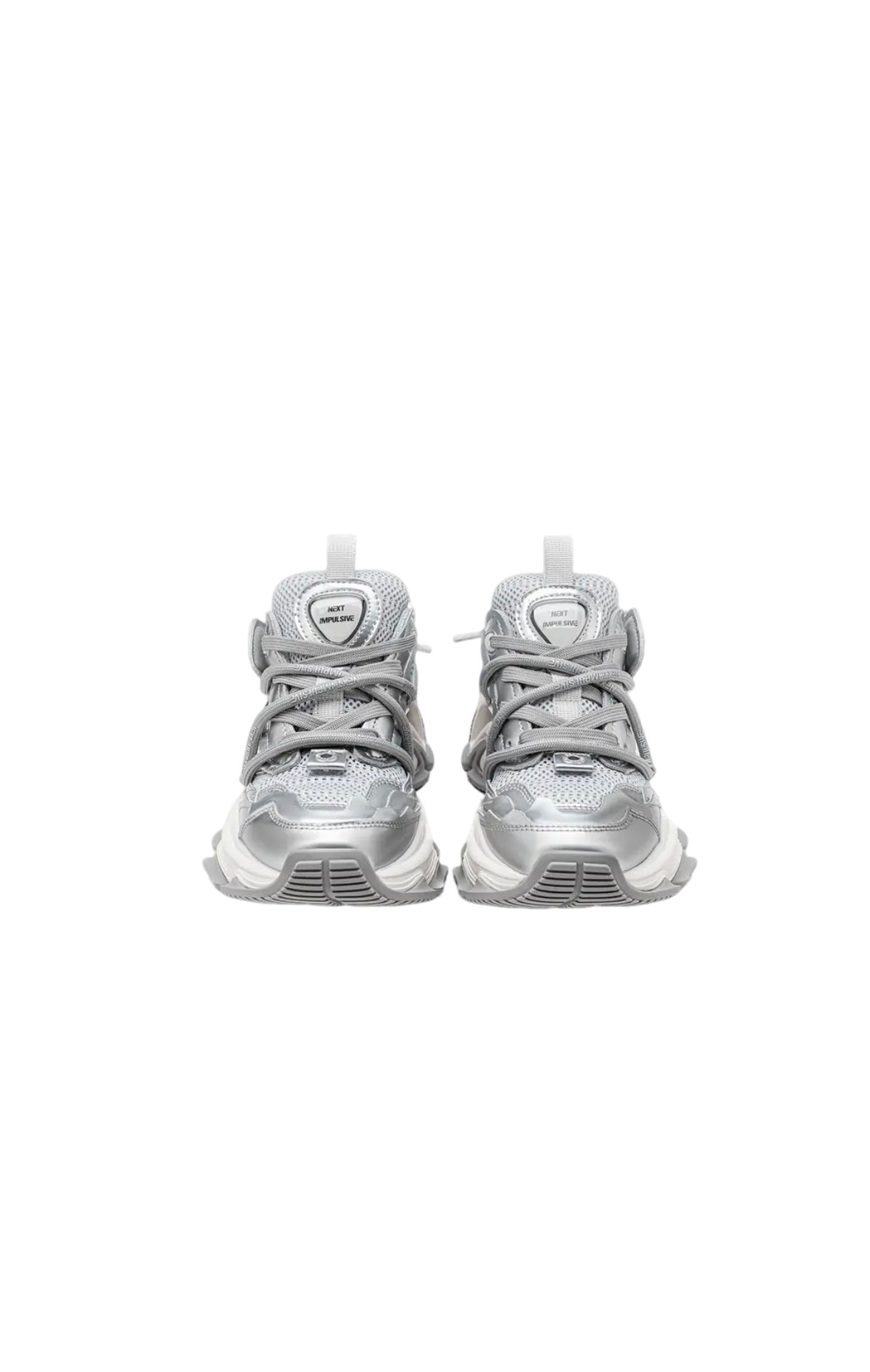 sho&nanです NEXT IMPULSIVE】Impulse Series Dad Shoes Silver – nc.M