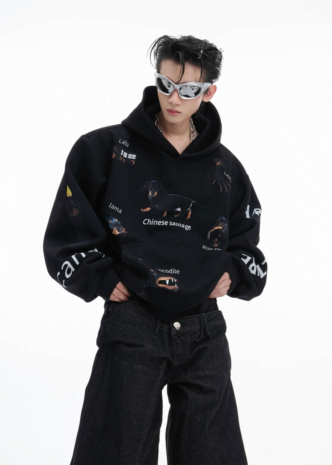 【ARGUECULTURE】Funny Graphic Dog Hoodie