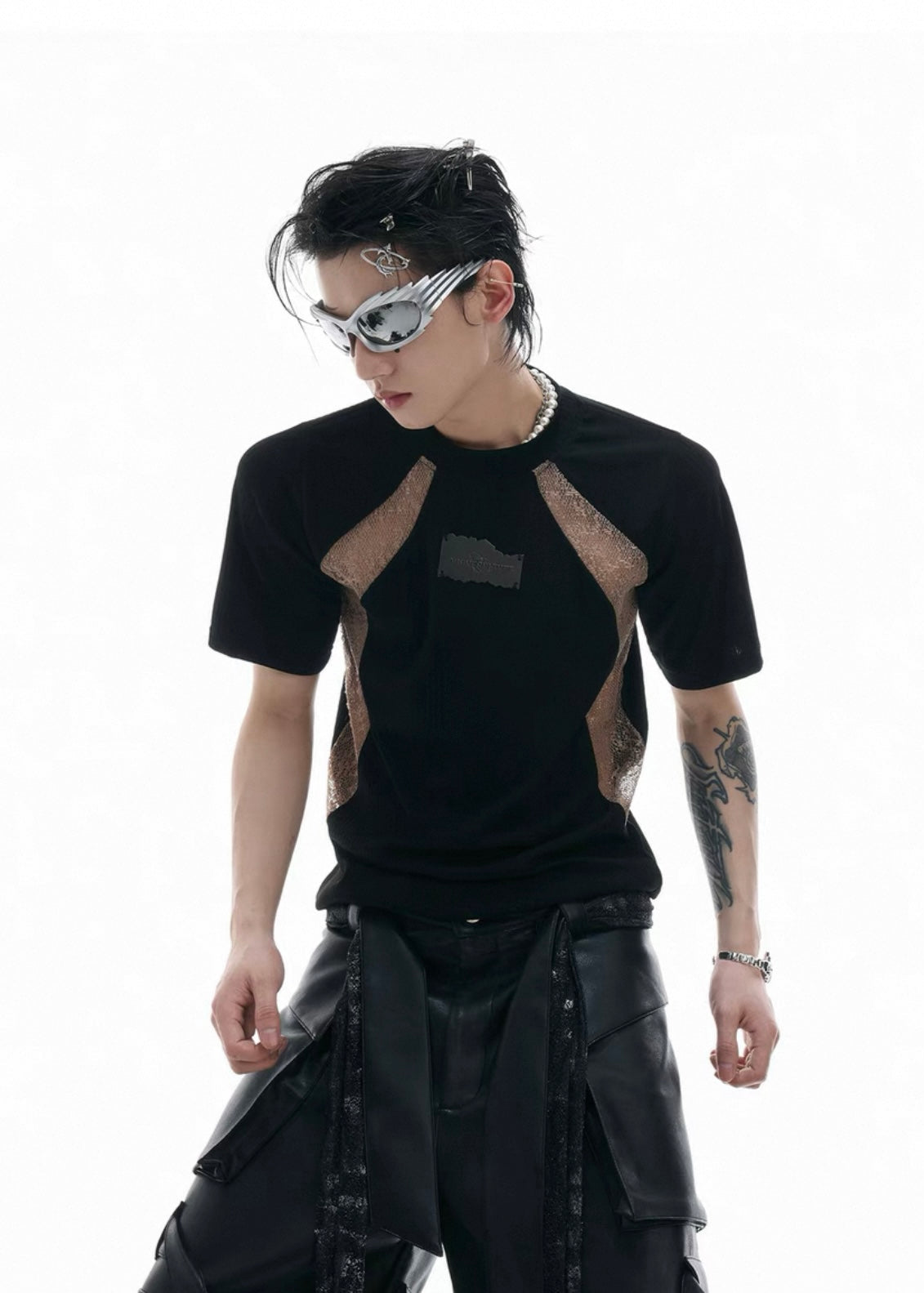 【ARGUECULTURE】Pitted Texture Base Tee