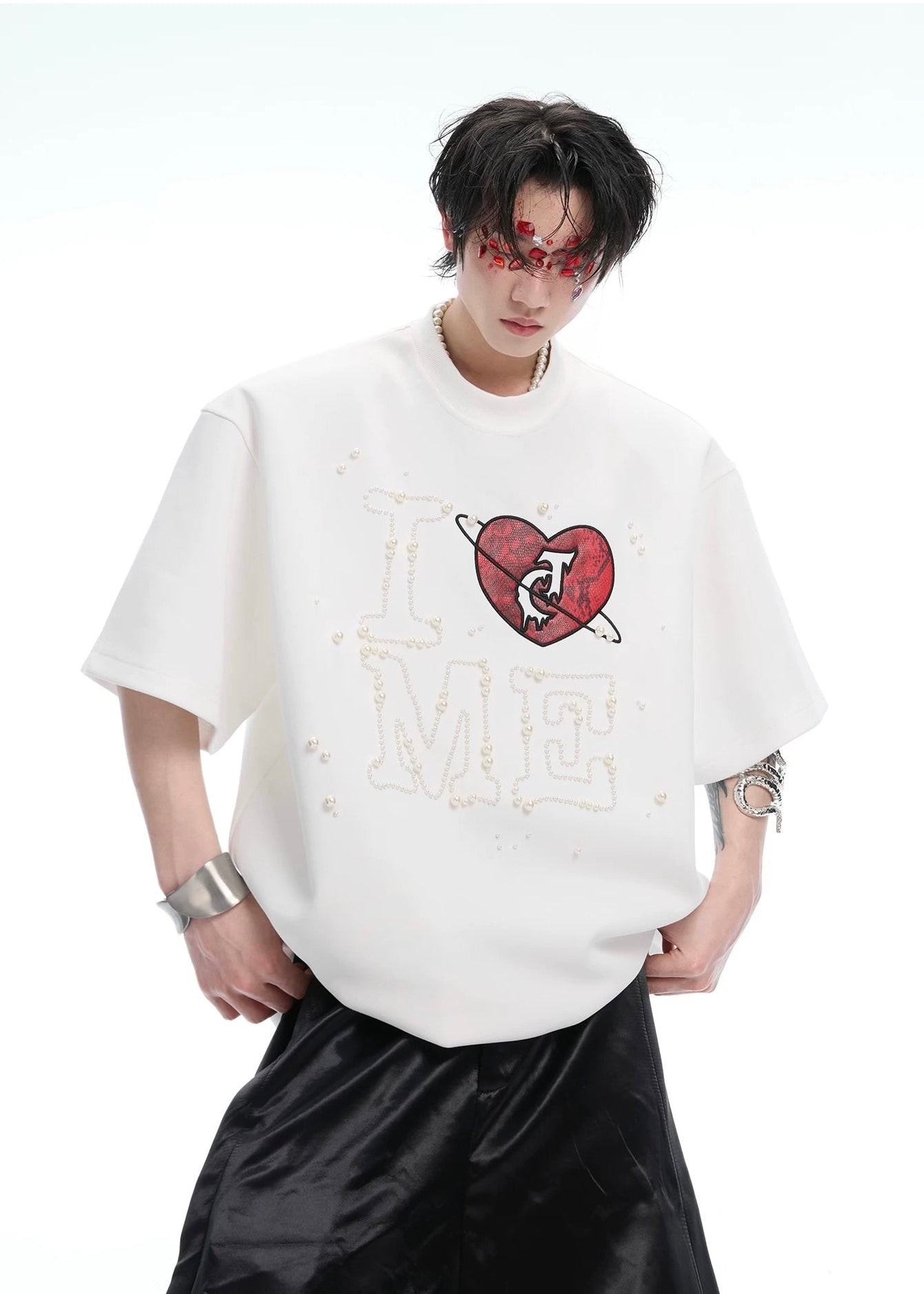 【ARGUECULTURE】Asymmetrical Shoulder T-Shirt
