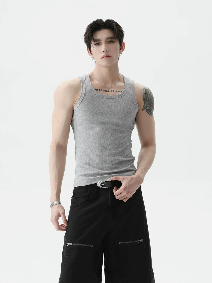 【TURNTIDE】Simple Slim Sweat Tank