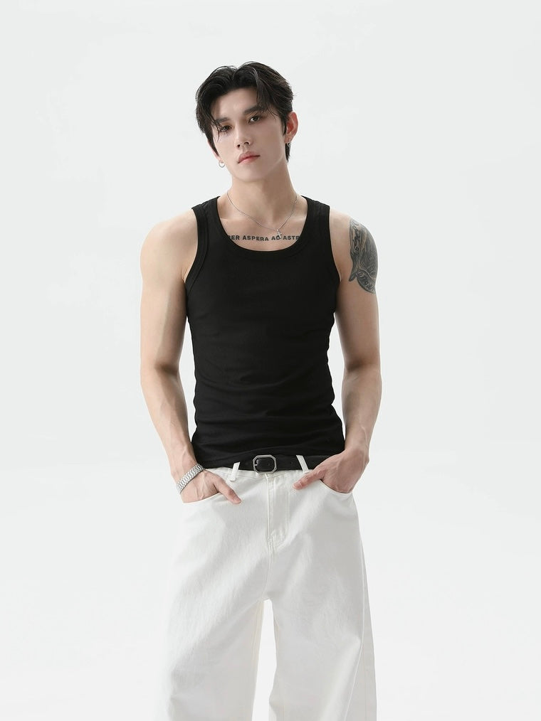 【TURNTIDE】Simple Slim Sweat Tank
