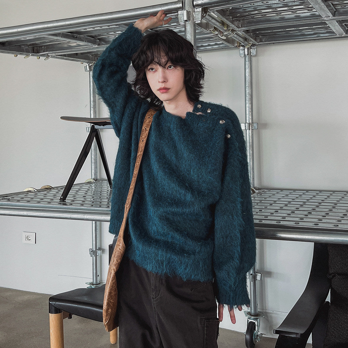 【MRCYC】Soft-Touch Design Knit Pullover