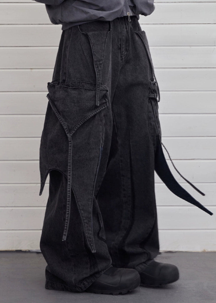 【DND4DES】Deconstructed Pocket Jeans