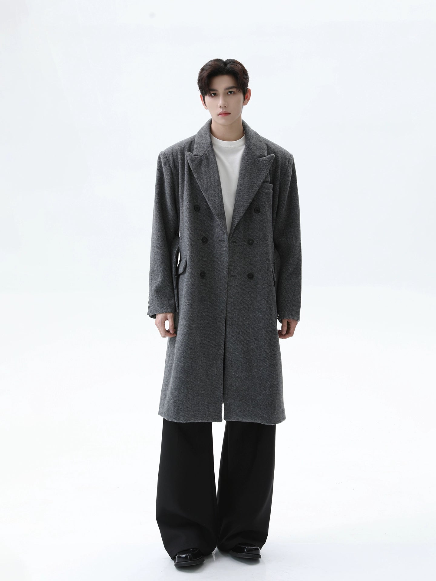 【TURNTIDE】Quiet Luxury Wool Overcoat