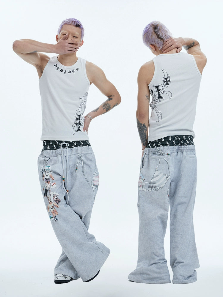 【DND4DES】Honeysuckle Cross Ribbed Tank