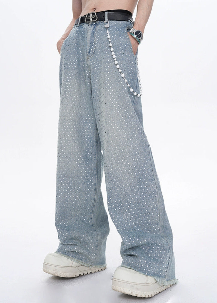 【STARETEXCEEDEND】High-End Sparkle Denim