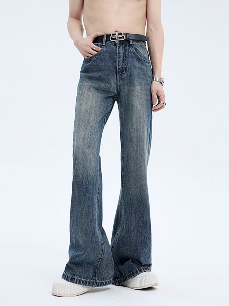 【STARETEXCEEDEND】Clean Fit Flare Jeans