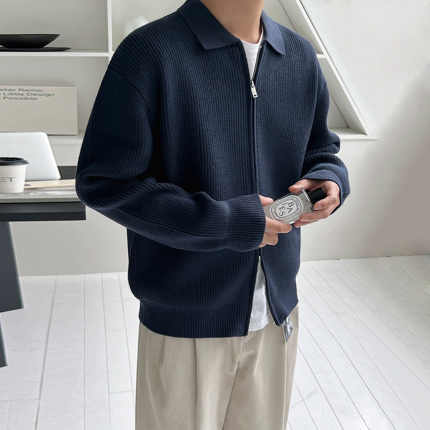 【MRCYC】Old Money Collared Knit