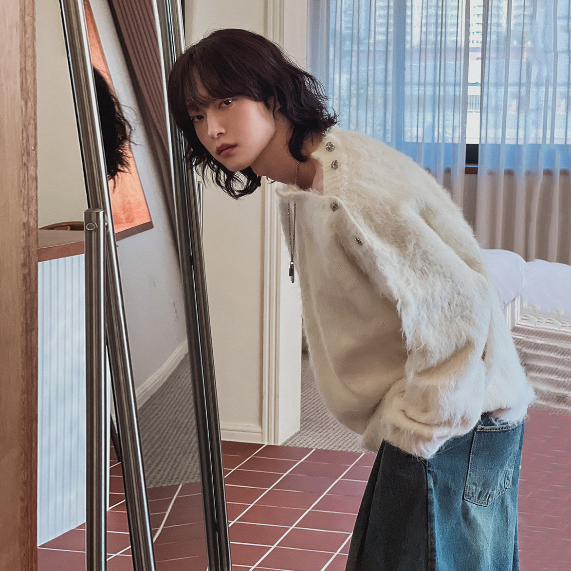 【MRCYC】Soft-Touch Design Knit Pullover