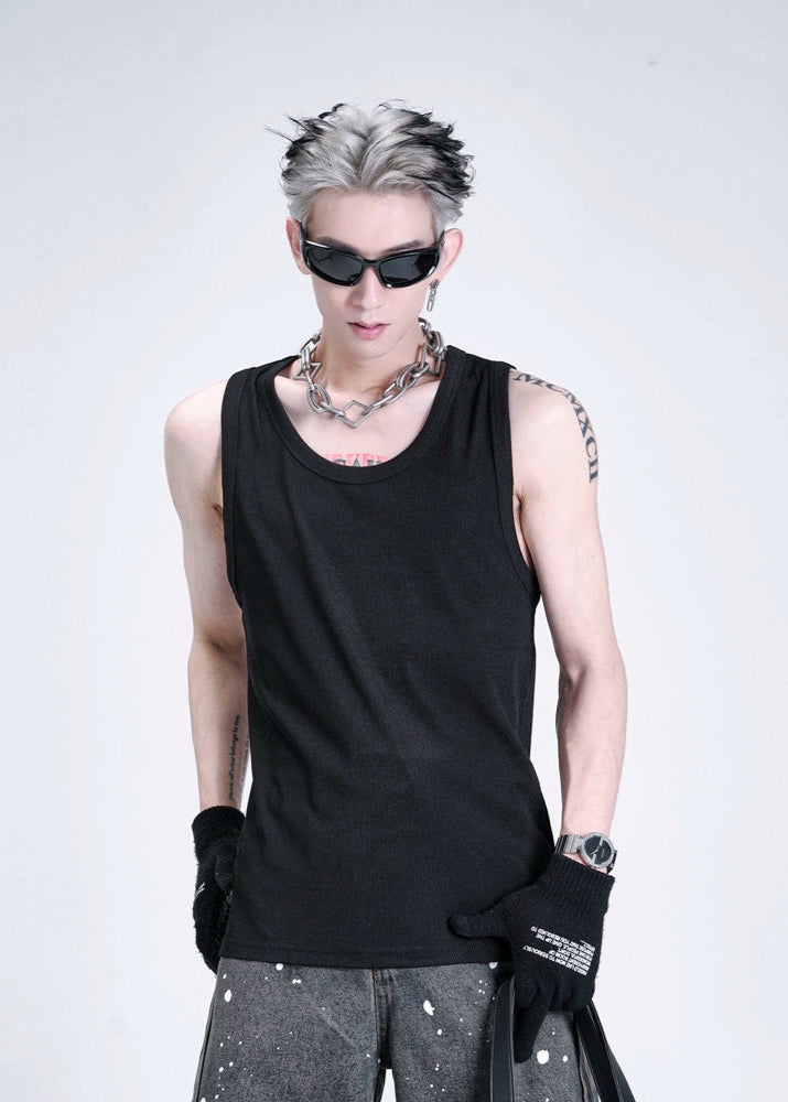 【STARETEXCEEDEND】Seamless Ice Silk Tank